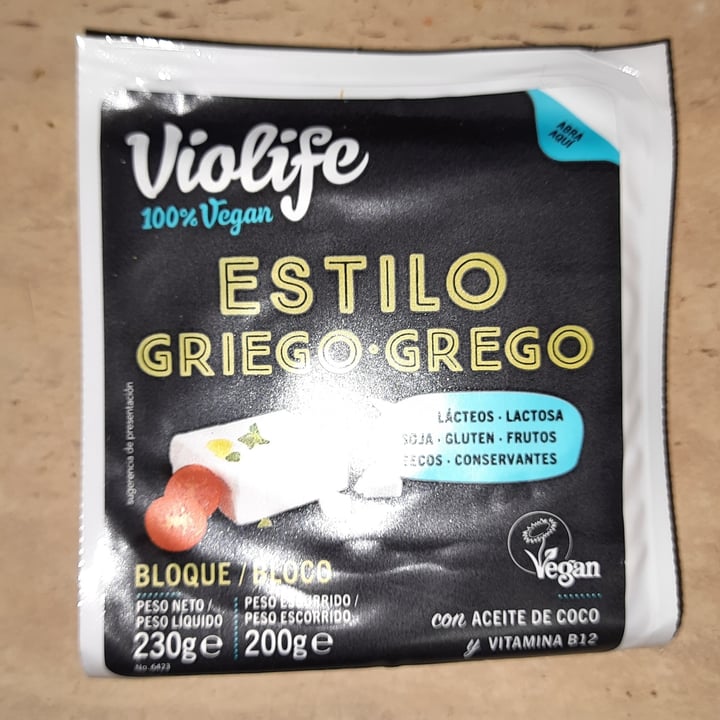photo of Violife Queso bloque estilo griego shared by @srtaflexiespagueti on  01 Jul 2023 - review