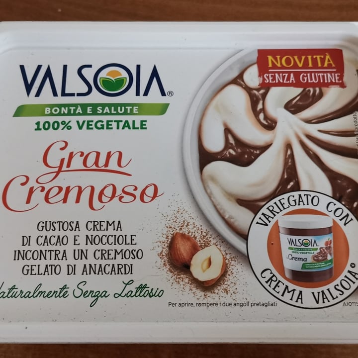 photo of Valsoia Gran Cremoso Gelato Cacao r Nocciole+crema agli Anacardi shared by @maddy77 on  16 Aug 2023 - review