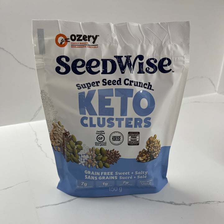 photo of Ozery Family Bakery Super Seed Crunch Keto Clusters - Sweet & Salty Flavour shared by @danielpgerald on  27 Mar 2023 - review