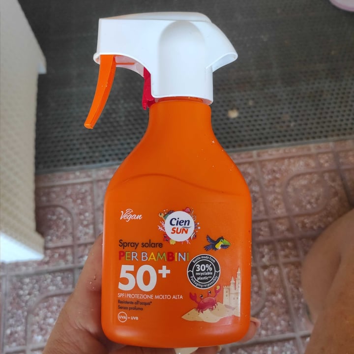 photo of Cien Spray solare 50+ shared by @boopie on  15 Aug 2023 - review