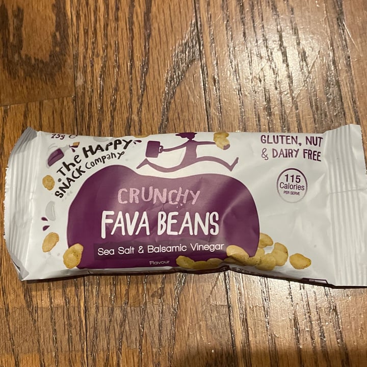 photo of The Happy Snack Company Crunchy Roasted Fav-Va Beans shared by @modquad on  14 Feb 2023 - review