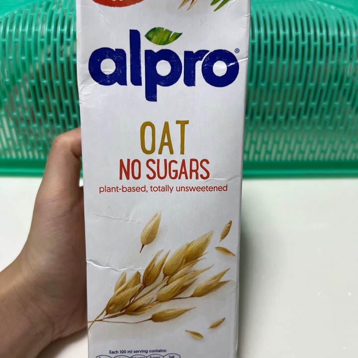 photo of Alpro Oat No Sugars shared by @wathoney on  19 Mar 2023 - review