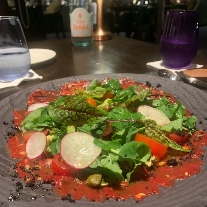 photo of The Terrace Smoked Watermelon Carpaccio With Avocado Salad shared by @winstonian on  25 Mar 2023 - review