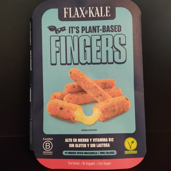 photo of Flax & Kale Fingers Estilo Mozzarella shared by @anittauy on  23 Feb 2023 - review