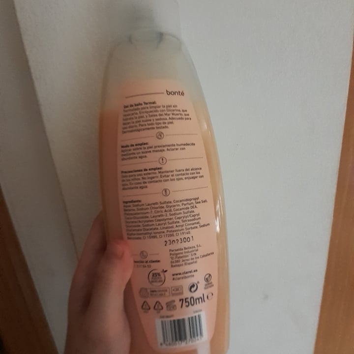 photo of Bonté gel termal shared by @lidialay on  24 Jul 2023 - review