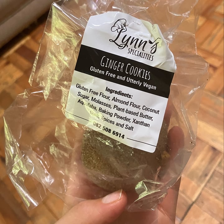 photo of lynn’s specialities Ginger Cookies shared by @miapretorius on  17 Dec 2022 - review