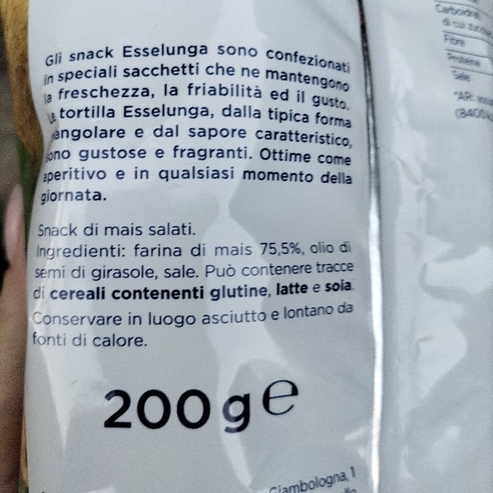 photo of  Esselunga Tortilla Di Mais shared by @raffa70s70 on  05 Apr 2023 - review