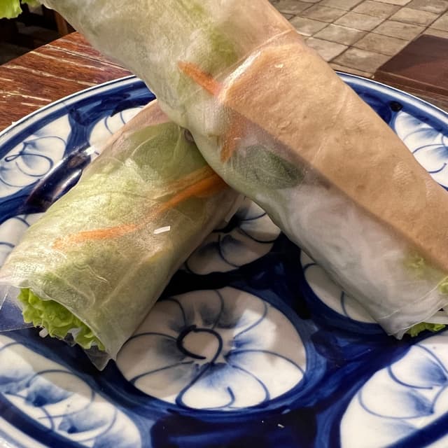 Photo of the dish “Vegetarian Fresh Spring Roll Goi Cuon Chay”