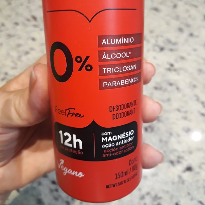 photo of Desodorante Above Women Zero Desodorante Above Women Zero shared by @cintianogueira on  02 Jul 2023 - review