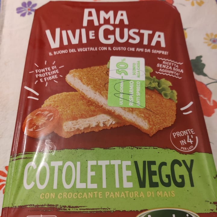 photo of Amadori Cotolette Veggie shared by @verticales on  15 Jan 2023 - review