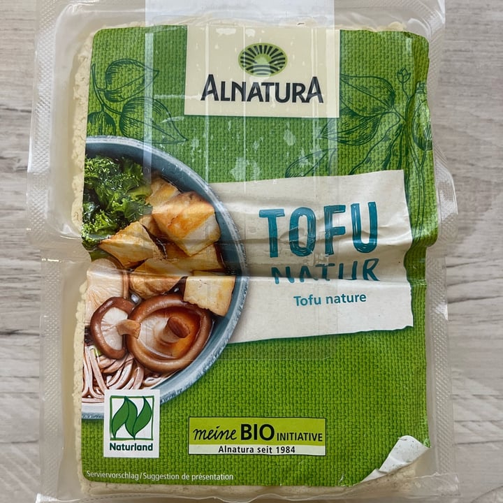 photo of Alnatura Tofu Natur shared by @francescalattanzi on  11 Apr 2023 - review