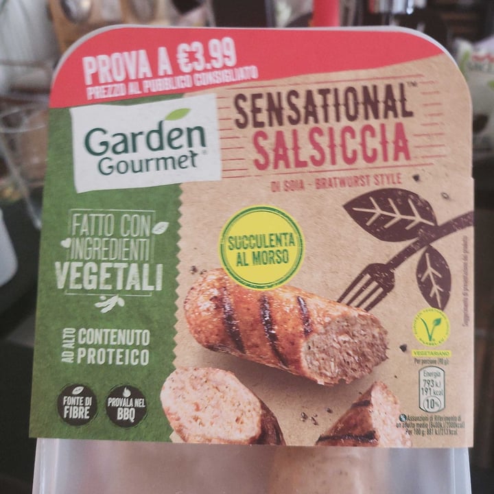 photo of Garden Gourmet Sensational Salsiccia shared by @cassycat on  07 Jun 2023 - review