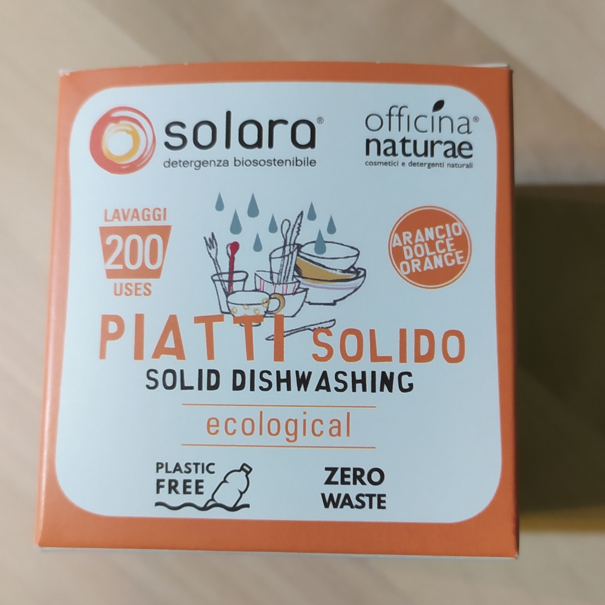 Solara by Officina Naturae Detersivo Piatti solido Reviews