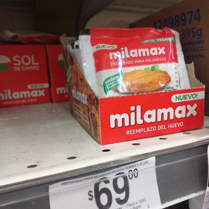 photo of Milamax Reemplazo De Huevo Para Milanesas shared by @annbe on  03 Jan 2023 - review