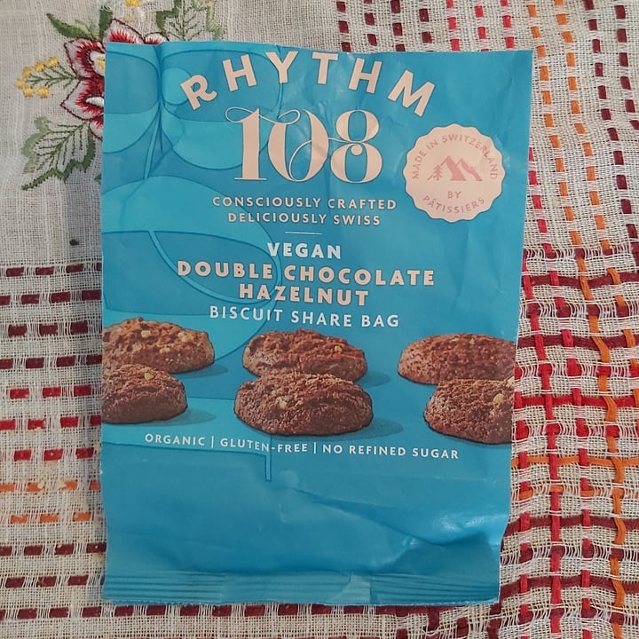photo of Rhythm 108 Swiss Vegan Double Chocolate Hazelnut Biscuit Share Bag 135g shared by @alem97 on  01 May 2023 - review
