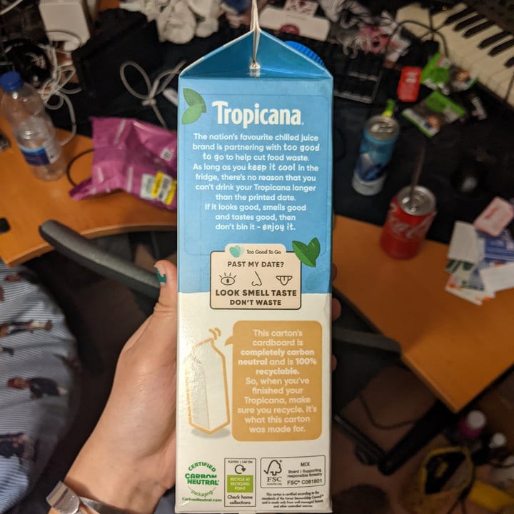 photo of Tropicana Smooth Orange With No Bits shared by @katchan on  08 Jan 2023 - review