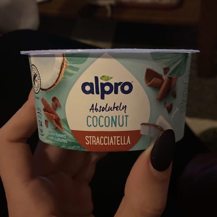photo of Alpro Absolutely Coconut Stracciatella shared by @ladymiriam on  19 Jan 2023 - review