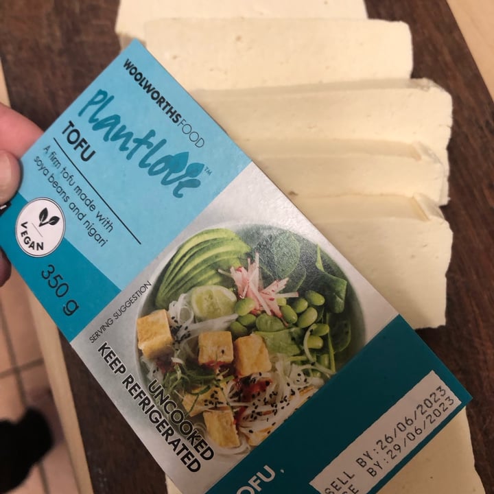 photo of Woolworths Food Plantlove Tofu shared by @nicolerobb123 on  27 Jun 2023 - review