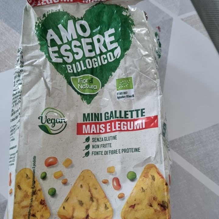 photo of Fior di Natura Mini Gallette Mais E Legumi shared by @chiara7321 on  17 Apr 2023 - review