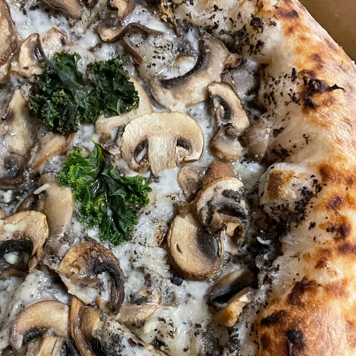 photo of Gusta Sourdough Pizza Co. Mushrooms & Truffle Oil Vegan Pizza (V) shared by @simhazel on  06 Mar 2023 - review
