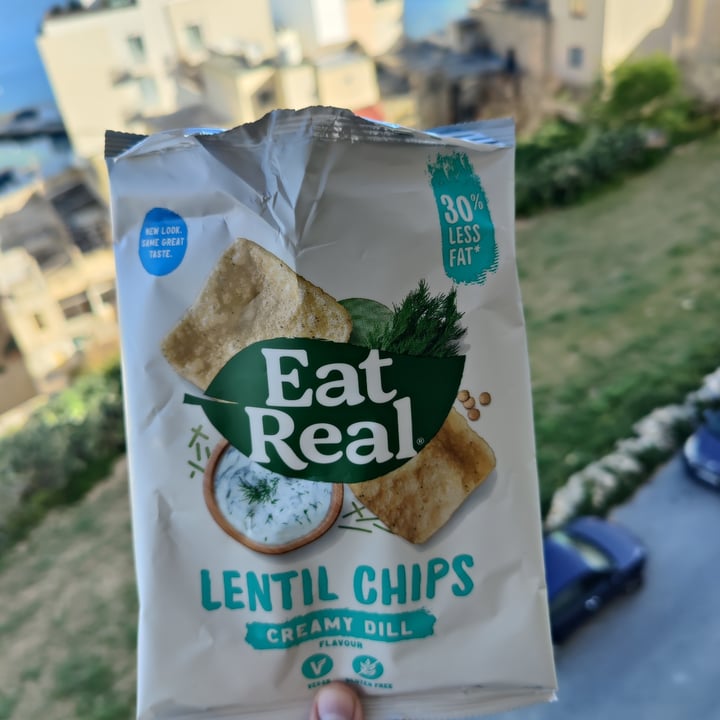 photo of Eat Real Creamy dill lentil chips shared by @lukasser on  30 Mar 2023 - review