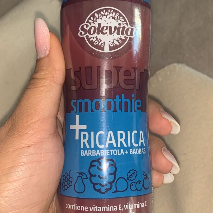 photo of Solevita Super smoothie +ricarica shared by @claritaisamood on  25 Mar 2023 - review