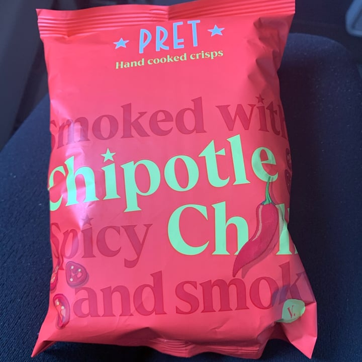 photo of Pret A Manger hand cooked crisps - chipotle shared by @unejanie on  13 Mar 2023 - review