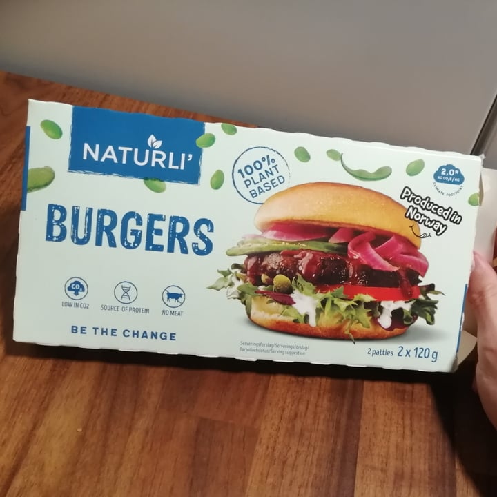 photo of Naturli' Burgers shared by @warrenthevegan on  30 Dec 2022 - review