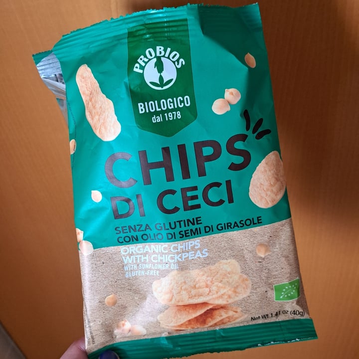 photo of Probios Chips Di Ceci shared by @manuella7 on  10 Jul 2023 - review