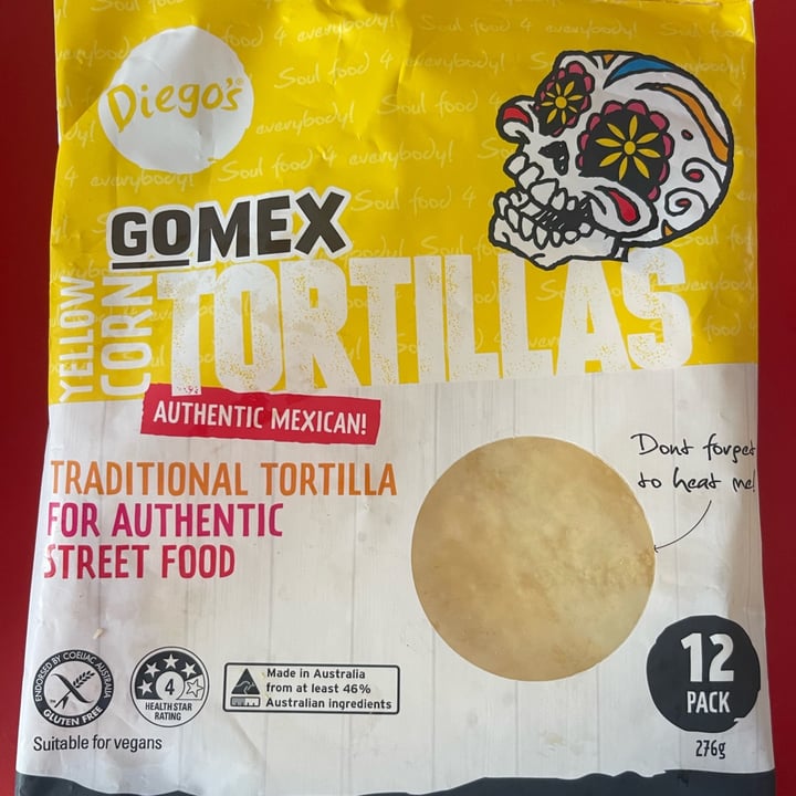 photo of Diego's White Corn Tortillas shared by @sachaz on  20 Dec 2022 - review