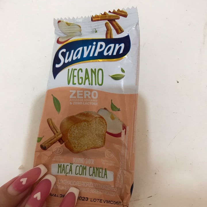 photo of Suavipan Bolinho sabor maçã com canela shared by @muniquegasparello on  14 May 2023 - review