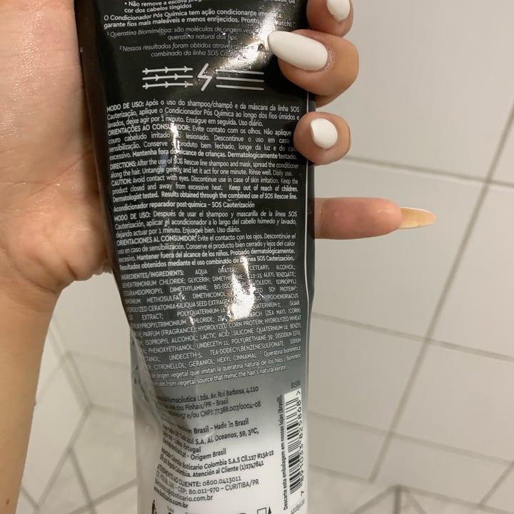 photo of oBoticário Match. Concidionador pós Química shared by @claraperoroni on  12 Jan 2023 - review