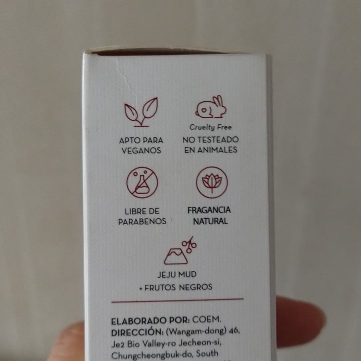 photo of Coony Korean Beauty Lab Máscara de arcilla volcánica shared by @purpleveg on  16 Jul 2023 - review