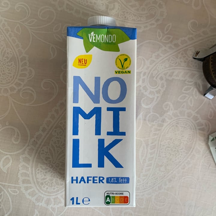 photo of Vemondo no milk 1,8% shared by @animaladvocat on  14 Apr 2023 - review