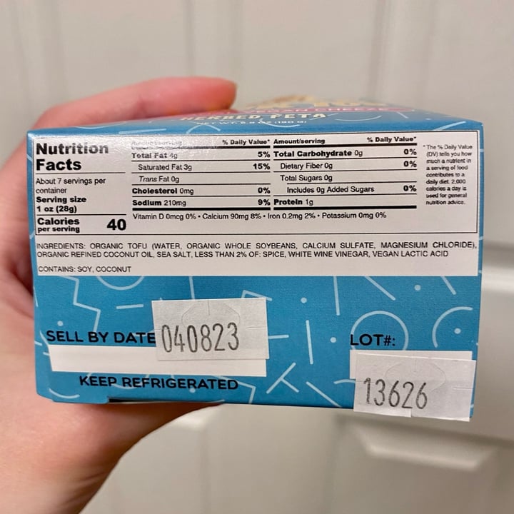 photo of Cheeze & Thank You Herbed Feta shared by @oddish on  29 Jun 2023 - review