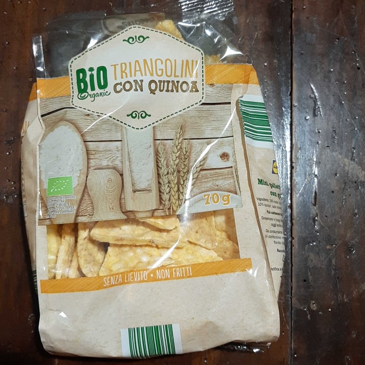 photo of Bio-organic Triangolini con quinoa shared by @liu69 on  02 Jan 2023 - review