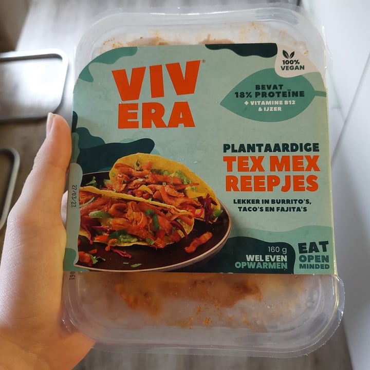 photo of Vivera Plant Tex Mex Strips shared by @frendssnotfood on  15 May 2023 - review