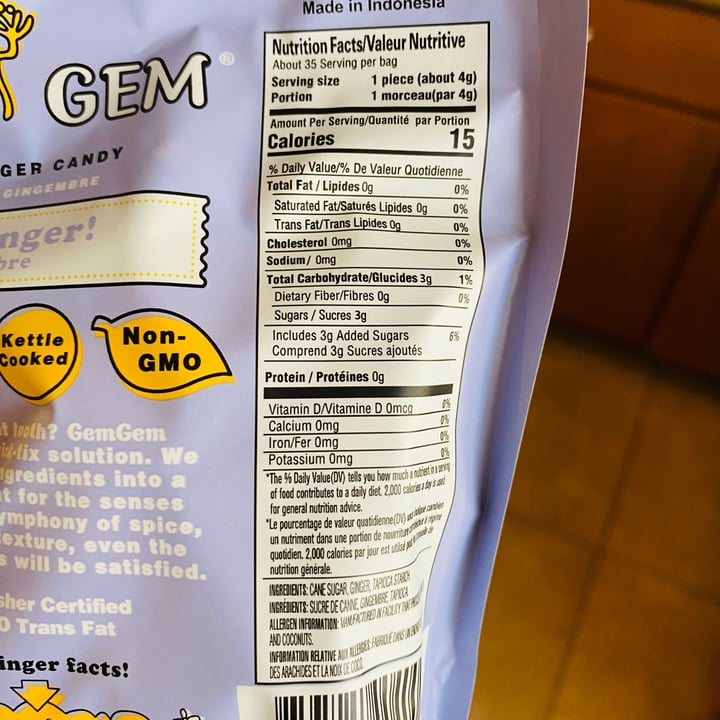 Gem Gem Ginger Candy Chewy Review abillion