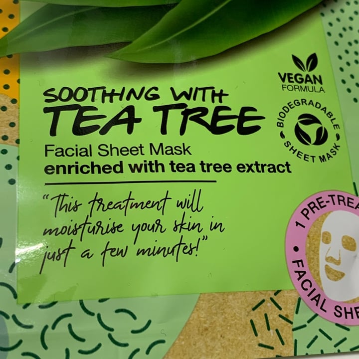 photo of Sence Tea Tree Facial Sheet Mask shared by @camilamp on  08 Apr 2023 - review