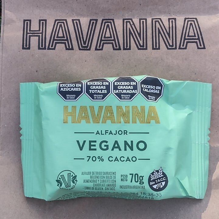 photo of Havanna Alfajor Vegano shared by @celestepousa on  25 Jan 2023 - review