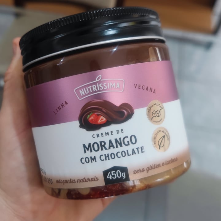 photo of Nutríssima Creme Com.morango E Chocolate shared by @samuelbmonteiro on  19 Mar 2023 - review