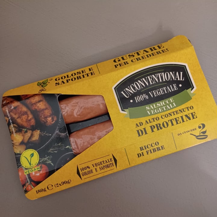 photo of Unconventional Salsicce Vegetali - Sausages shared by @daniteo on  26 Jan 2023 - review