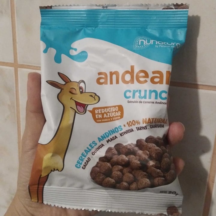 photo of Nunatura Andean Crunch shared by @veganaenlima on  12 Aug 2023 - review