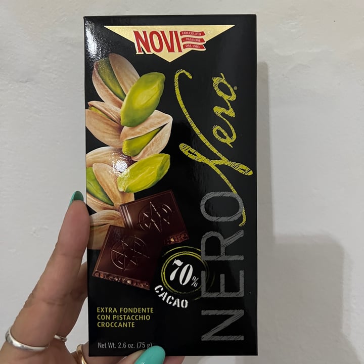 photo of Novi cioccolato al 70% con granella di pistacchio shared by @gaby-miss-x on  12 Jun 2023 - review