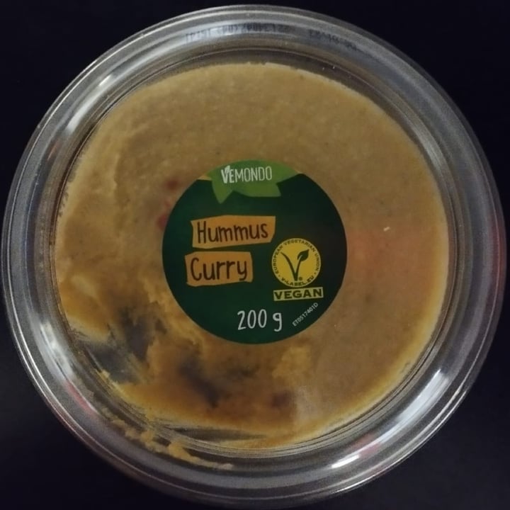 photo of Vemondo Hummus Al Curry shared by @mariaforesti on  21 Jan 2023 - review