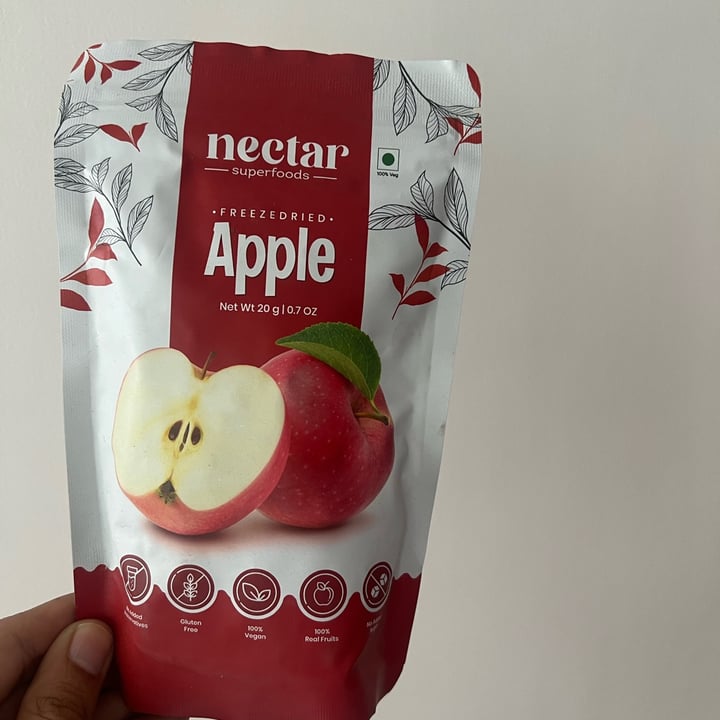 photo of Nectar superfoods freeze dried apple shared by @beingdhaval on  25 Jul 2023 - review
