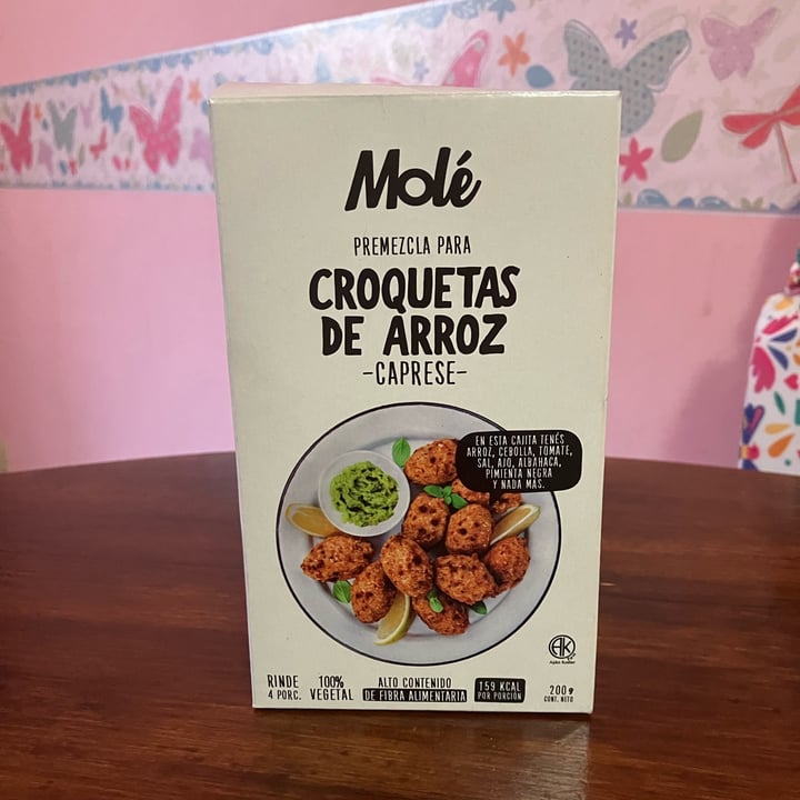 photo of Molé premezcla para croquetas de arroz shared by @luzveg21 on  23 May 2023 - review