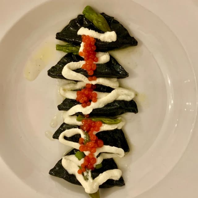 Photo of the dish “Ravioli Con Formaggio Vegetale”