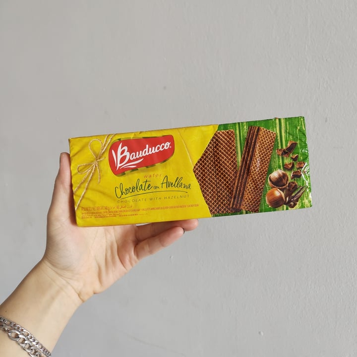 photo of Bauducco Obleas de Chocolate y avellanas shared by @ailencachela on  20 Dec 2022 - review