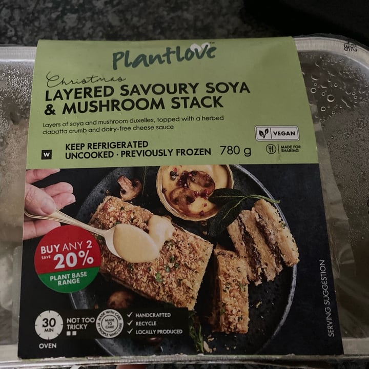 photo of Woolworths Food layered soya mushroom stack shared by @shanwels on  22 Jan 2023 - review
